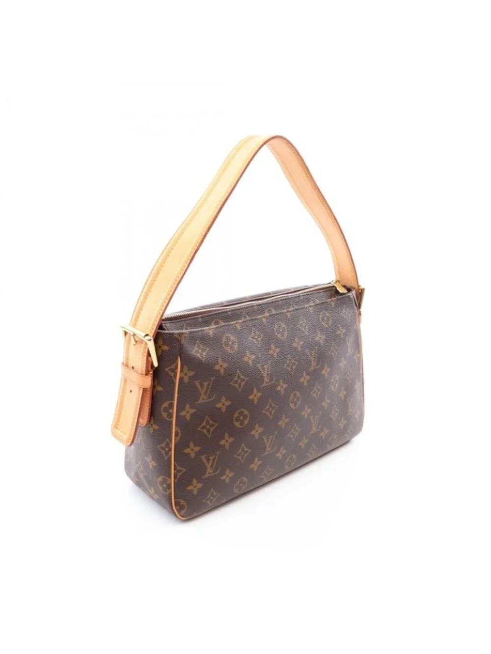 Louis Vuitton Shoulder Bag Viva Cite GM Monogram Canvas Leather